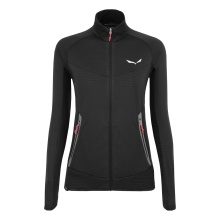 Salewa Wander-Fleecejacke Pedroc Polarlite (leicht, bequem, warm) schwarz Damen